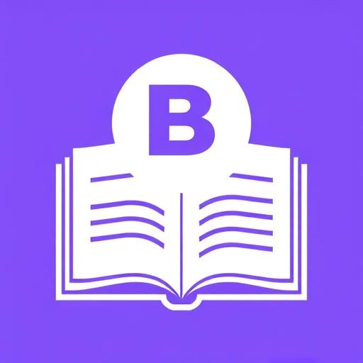 Icon representing a blog post with an open book symbol