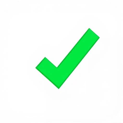 Icon representing a checklist with a checkmark