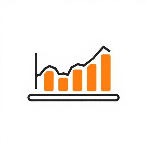 Icon representing business analytics dashboard
